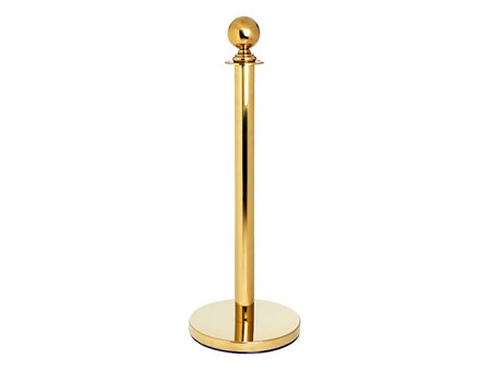 Avspärrningsstolpe, guld